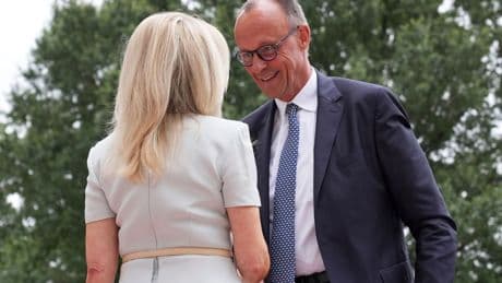 Gipfeltreffen USA-Ukraine: Bundeskanzler Merz am Weißen Haus eingetroffen