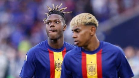 La reunión del agente de Nico Williams con el Barça y el guiño de Lamine Yamal incendian el Athletic