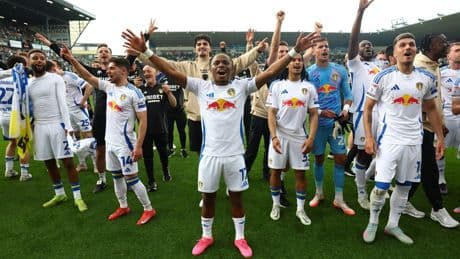 Leeds edge Burnley to Championship title as Luton relegated to League One
