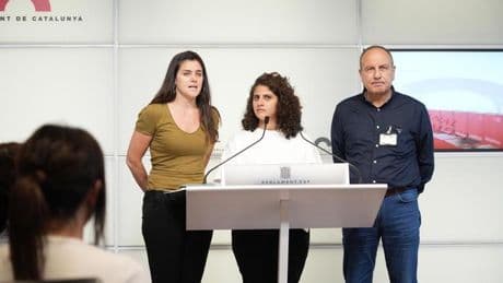 Entidades palestinas exigen desde el Parlament romper cualquier vínculo con Israel: "Hay que parar el genocidio"