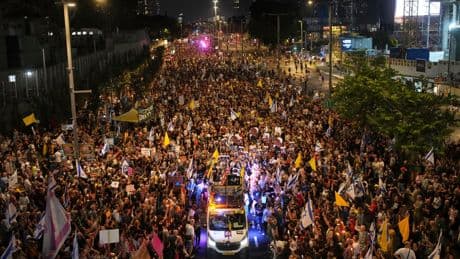 ‘Not in our name’: Fury grows in Israel over Netanyahu’s defiant bid to ‘finish the job’ in Gaza