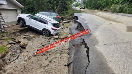 Flash floods once again hit Vermont, damaging homes and roads