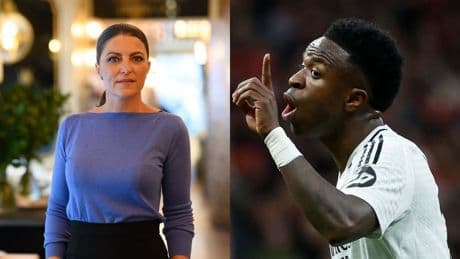 Macarena Olona contra Vinicius por &quot;llamar&quot; racista a la Policía: &quot;No por negro, sino por gilipollas&quot;