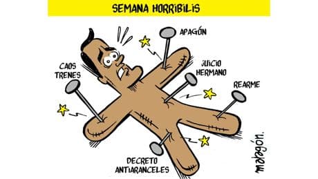 La &#039;semana horribilis&#039; de Sánchez