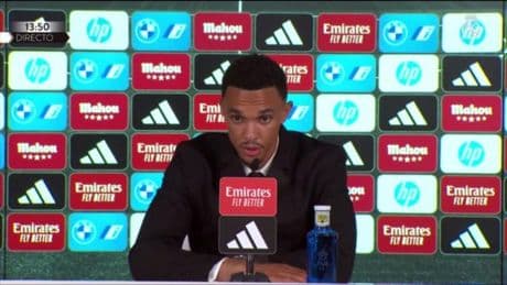 El primer día de Trent: un cambio de nombre, una sorpresa a Florentino y su opinión sobre Carvajal