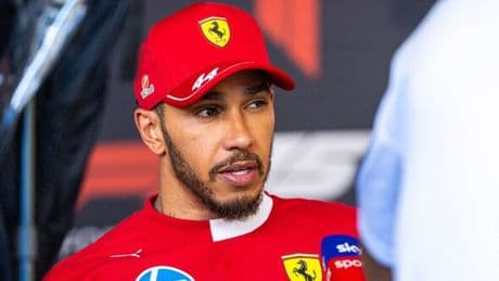 Lewis Hamilton performs awkward Ferrari U-turn after clash with race engineer
