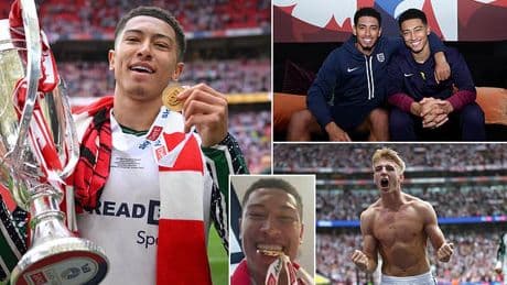 Revealed: Jude Bellingham's message to younger brother Jobe after Sunderland secure Premier League return amid champagne-soaked celebrations