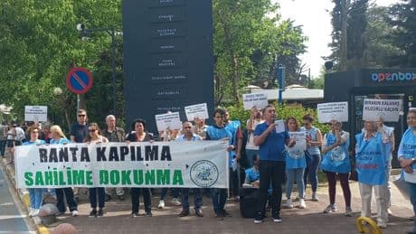 Kadıköylüler, Kalamış Yat Limanı'nın özelleştirilmesine karşı bir araya geldi