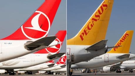 THY ve Pegasus'tan 'İsrail' adımı: Tel Aviv uçuş slotları iptal edildi