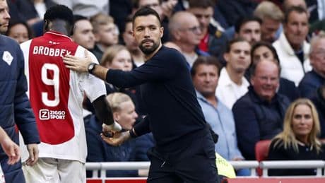 Francesco Farioli kan met Ajax beschikken over Josip Sutalo en Brian Brobbey: ’Gevoel na zondag was heftig’