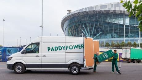 Paddy Power poke fun at Spurs by delivering ‘bespoke’ trophy cabinet to Tottenham with room for ONE trophy