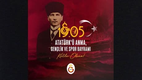 Galatasaray'dan 19 Mayıs mesajı