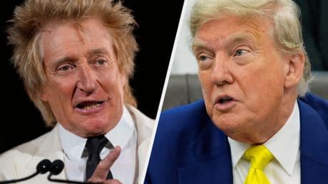 Rod Stewart Tears Into Former Friend Donald Trump Over His Support Of Israel