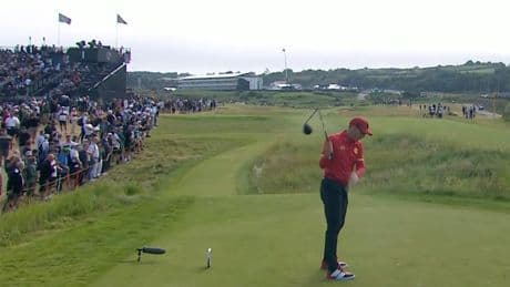 Sergio García rompe su ‘driver’ al golpearlo contra el suelo y empata con Jon Rahm