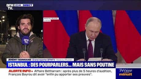 Pourparlers à Istanbul : Poutine n'ira pas ! - 14/05
