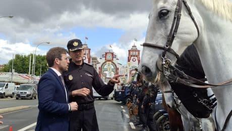 Refuerzo policial con 3.000 agentes nacionales y guardias civiles para una Feria de Sevilla segura