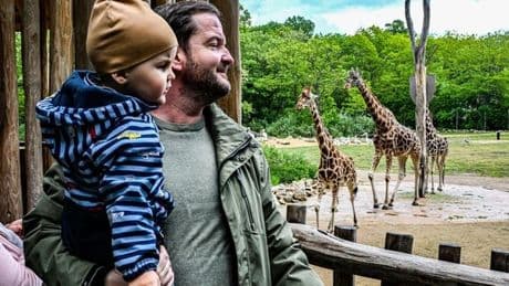 Tag der Brandenburger im Tierpark: Besucher trotzen dem Regen