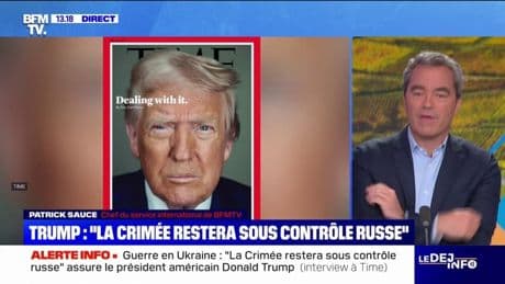 Donald Trump: "La Crimée restera sous contrôle russe"