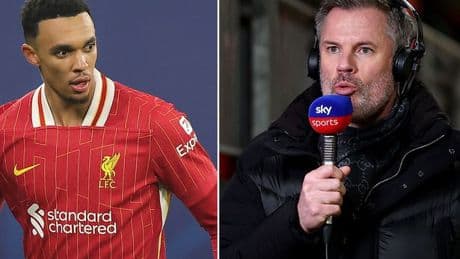 Jamie Carragher accused of 'stirring up' Liverpool fans after Trent Alexander-Arnold boos