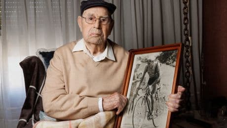 Muere el mito del ciclismo Bernardo Ruiz a los 100 años
