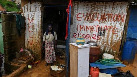 En Côte d’Ivoire, les habitants des quartiers précaires, premières victimes de la saison des pluies