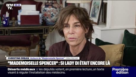 "Mademoiselle Spencer": Christine Orban se met dans la peau de Lady Diana dans son nouveau livre