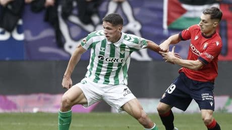 Osasuna, negado ante el Betis