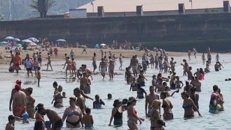 La temperatura del Cantábrico no deja de subir