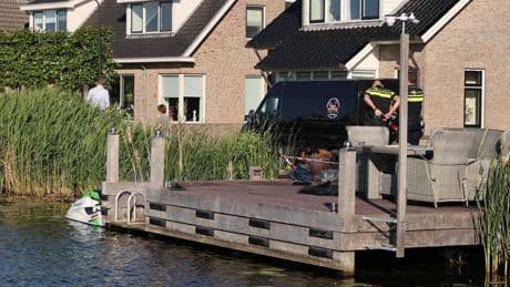 Man (47) omgekomen door ongeluk met jetski op de Amstel