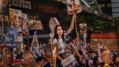 Israeli Hostage Families Call for Nationwide Walkout