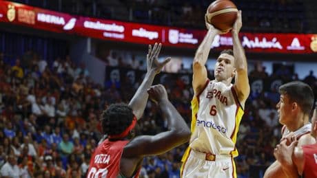 España cae ante Portugal en su primer amistoso de preparación para el Eurobasket (74-76)