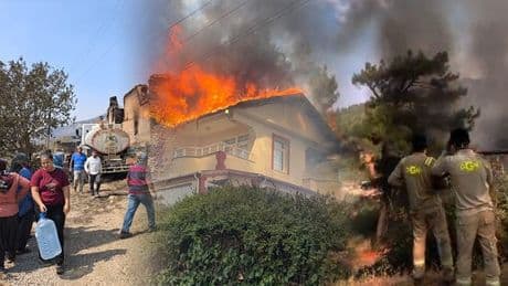 Mersin, Hatay ve Osmaniye yanıyor! Alevler yerleşim yerlerine yaklaştı, 3 bin kişi tahliye edildi