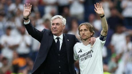 La última vez de Modric y Ancelotti en el Bernabéu: la tarde de emociones que jamás olvidará el madridismo