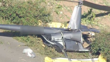 Isle of Wight helicopter crashes during 'flying lesson' with four on board