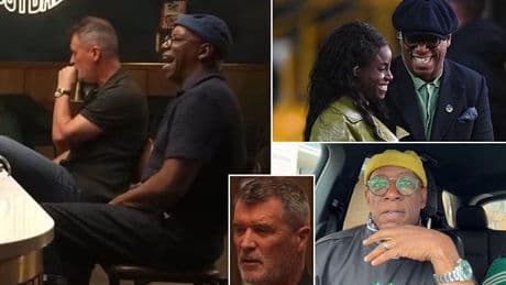 Roy Keane's three-word joke about Eni Aluko leaves Ian Wright in stitches - after he was accused of 'blocking' opportunities for female pundits