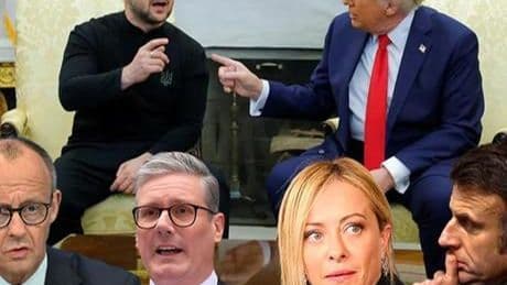 SON DAKİKA: BEYAZ SARAY'DA TARİHİ ZİRVE! TRUMP’IN ZELENSKİY VE AVRUPA LİDERLERİYLE KRİTİK GÖRÜŞMESİ
