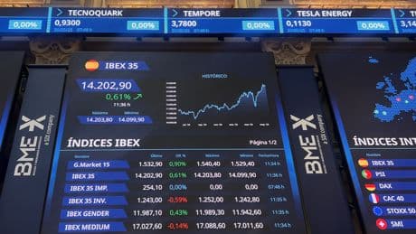 El Ibex 35 cierra su mejor mes de mayo desde 2007