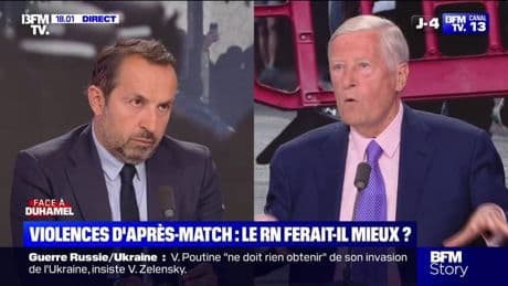 Face à Duhamel : Sébastien Chenu - Violences d'après-match : le RN ferait-il mieux ? - 02/06