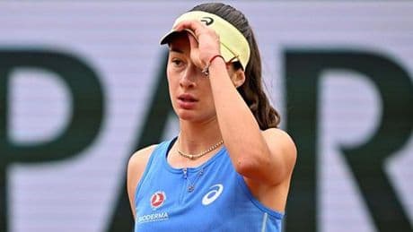 Milli tenisçi Zeynep Sönmez, Fransa Açık'a ilk turda veda etti