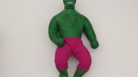 Rare Hulk stretch toy sells for thousands of pounds at auction