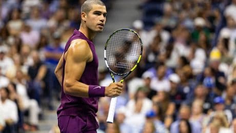 Alcaraz salva el partido trampa de su debut en el US Open con un 'truco' para ser "más rápido"