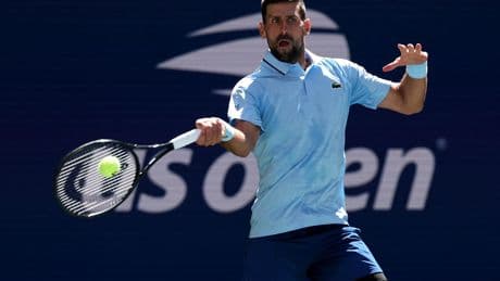 Nummer 145 van de wereld laat Novak Djokovic even schrikken op US Open