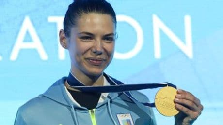 WM im Fechten: Ukrainerin Wlada Charkowa verweigert Siegerfoto mit Russen