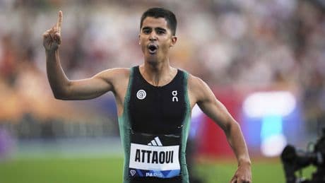 Attaoui pulveriza su marca en los 1.000 metros y firma el tercer mejor tiempo mundial