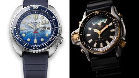 Les dents de la mer ou le Grand bleu : duel horloger sous les flots