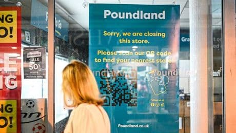 Poundland to close 12 more stores after narrowly avoiding being plunged into administration