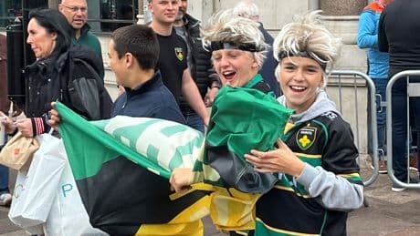 Finale Champions Cup : l’effervescence à Cardiff avec Northampton soutenu en masse, 2.000 supporters de l’UBB font de la résistance