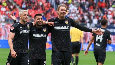 Fußball-Bundesliga: Stuttgart will Krone auf Saison setzen