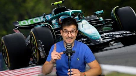 Día movido para Fernando Alonso en Hungría: ¡de caer lesionado a quedar cuarto!