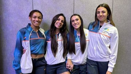 Gesta histórica de las relevistas españolas del 4x100